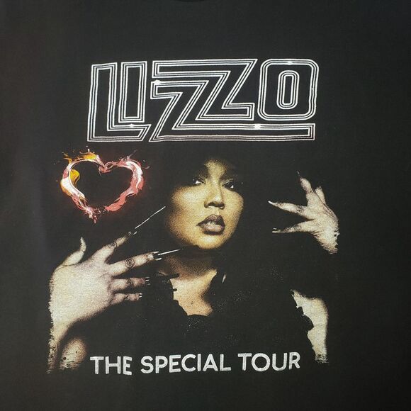LIZZO The Special Tour Black T Shirt Womens Plus Size 2XL - Picture 4 of 10